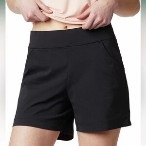 Columbia Anytime Casual Shorts Black XXL UPF 50 Water Repellent